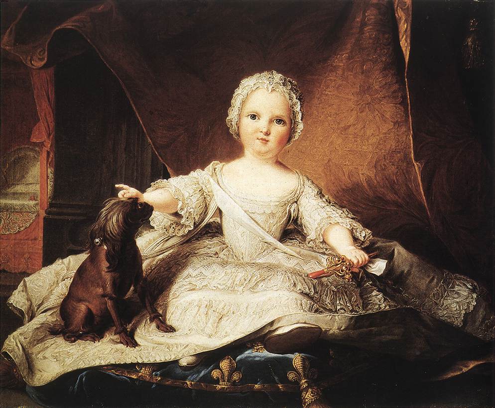 Retrato De Madame Maria Zeffirina Nattier — Jean Marc Nattier