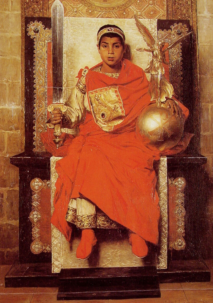 Bizantino Emperor Honorius Laurens — Jean Paul Laurens