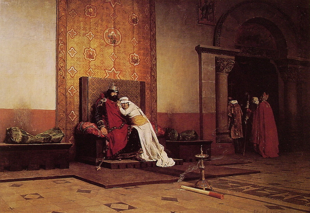 Excommunication De Robert Pious Laurens — Jean Paul Laurens