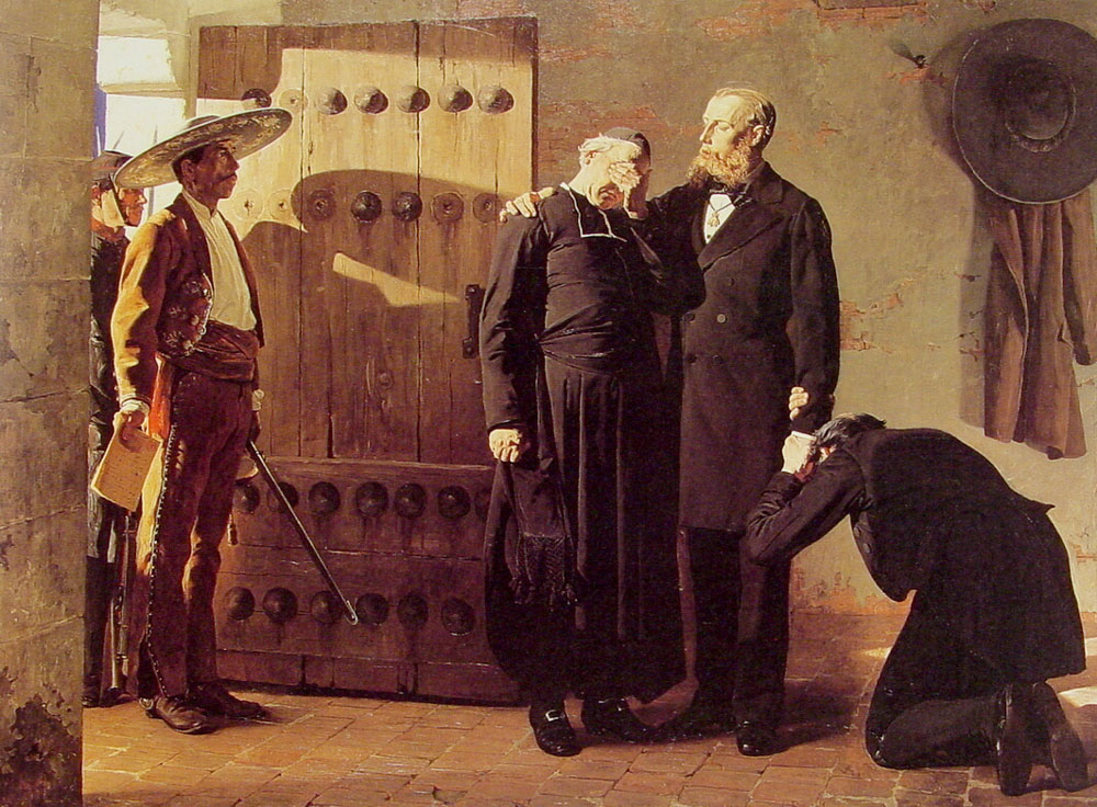 Last Moments De Maximilian Emperor De Mexico Laurens — Jean Paul Laurens