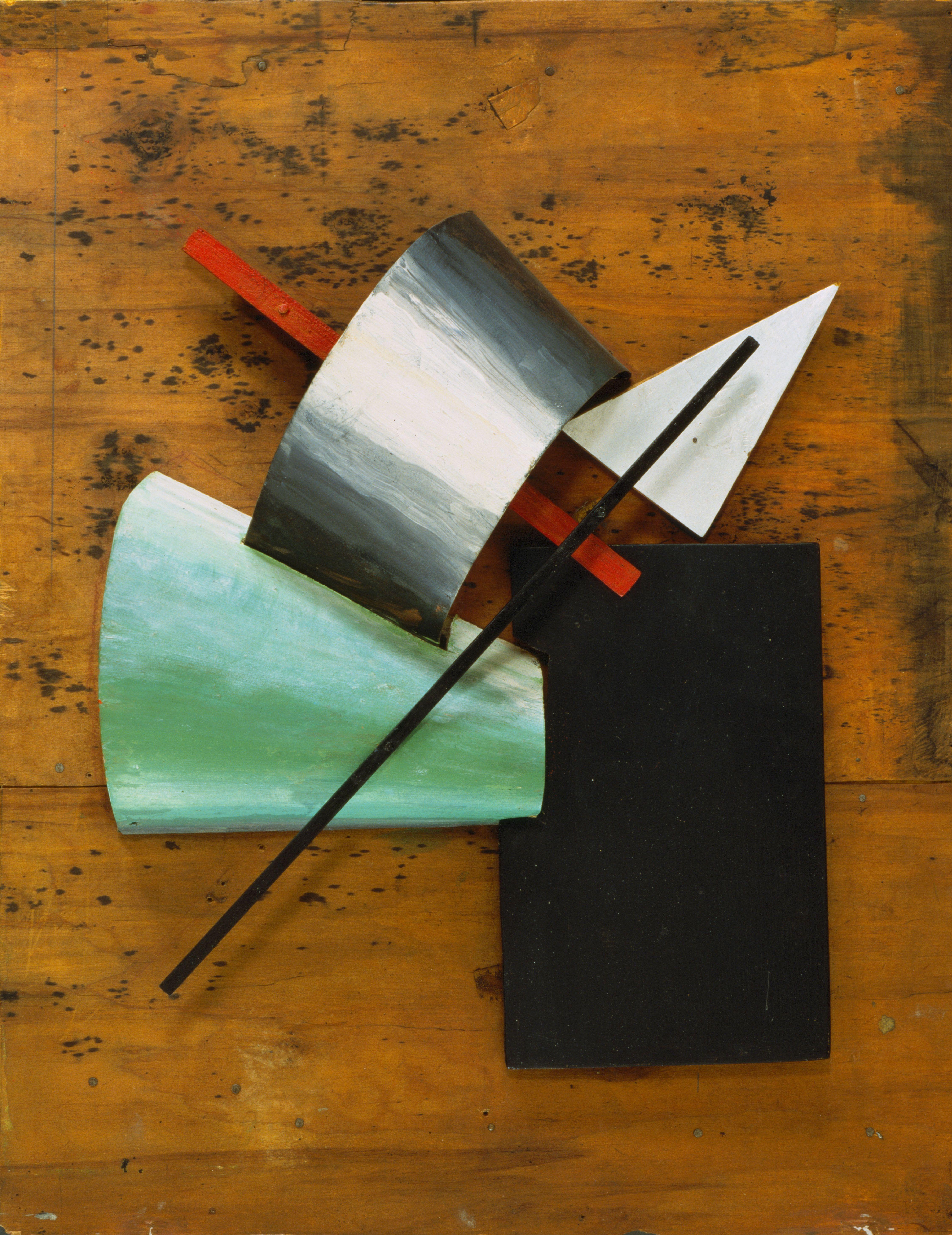 Suprematist Relieve Escultura Pougny — Jean Pougny