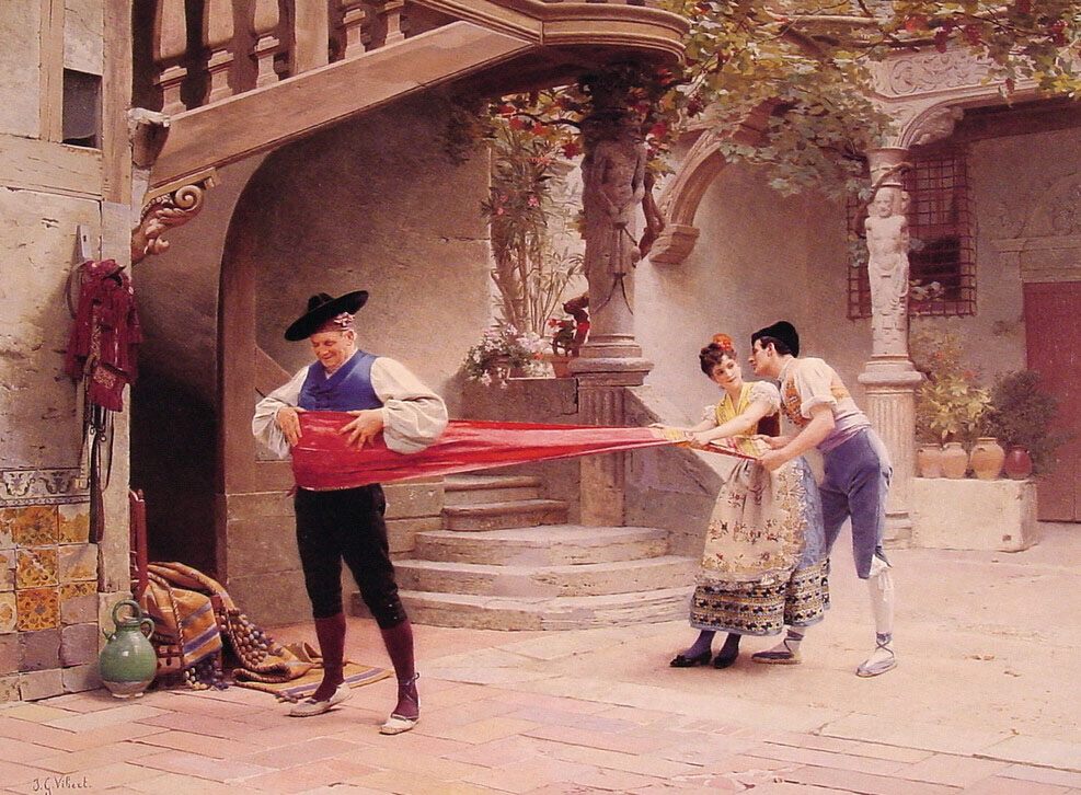 Final Touch Vibert — Jehan Georges Vibert