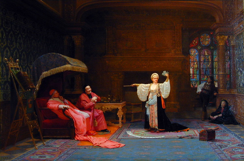 Fortune Teller Vibert — Jehan Georges Vibert