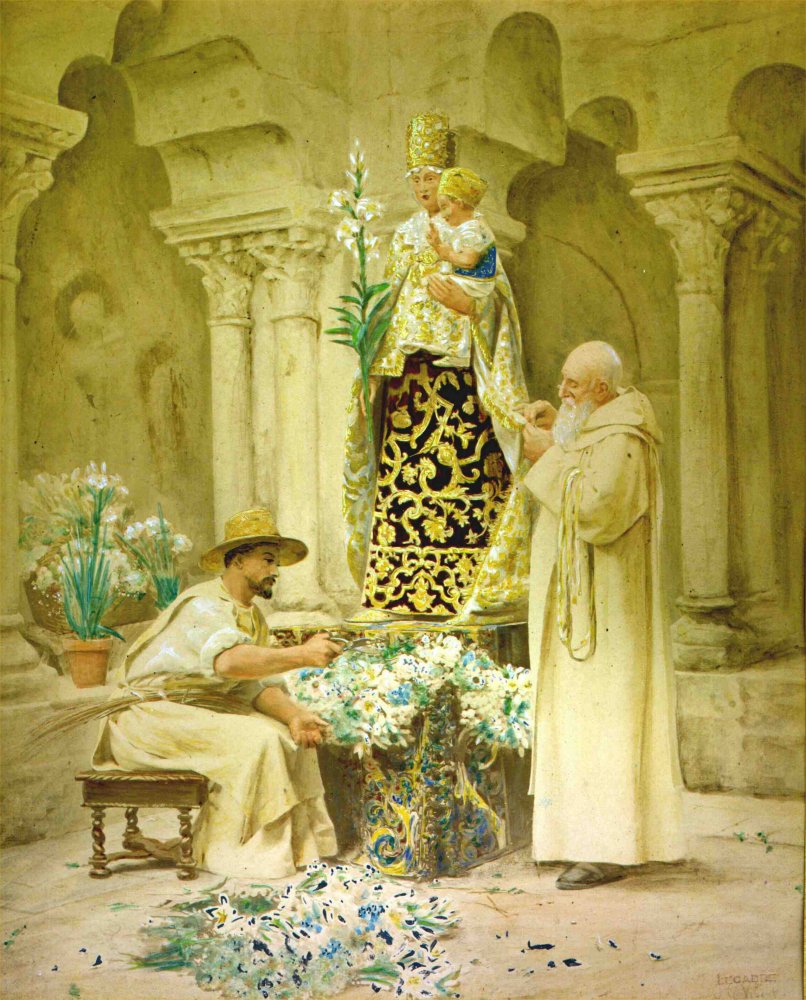 Preparations Para Procesion Vibert — Jehan Georges Vibert