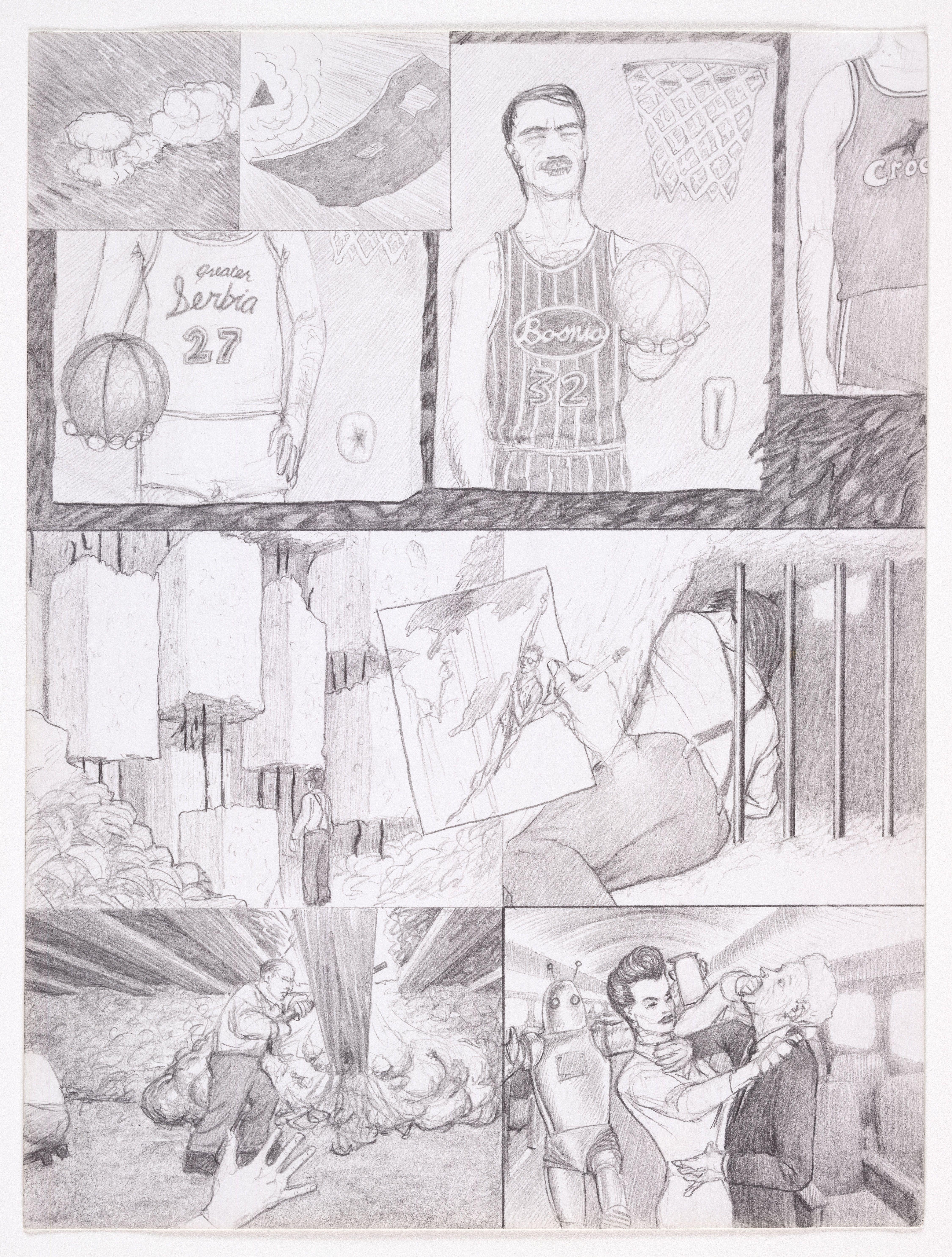 Dream Dibujo Shaw — Jim Shaw