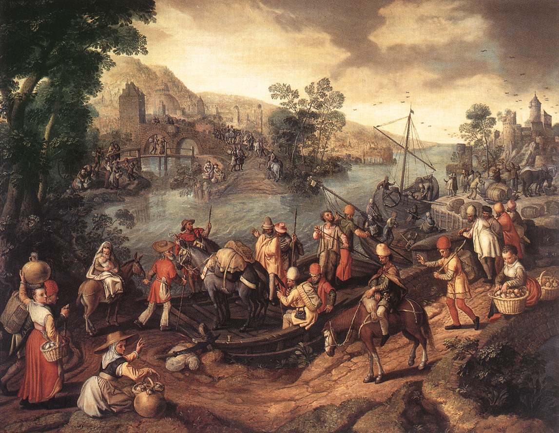 Huida En Egipto Beuckelaer — Joachim Beuckelaer
