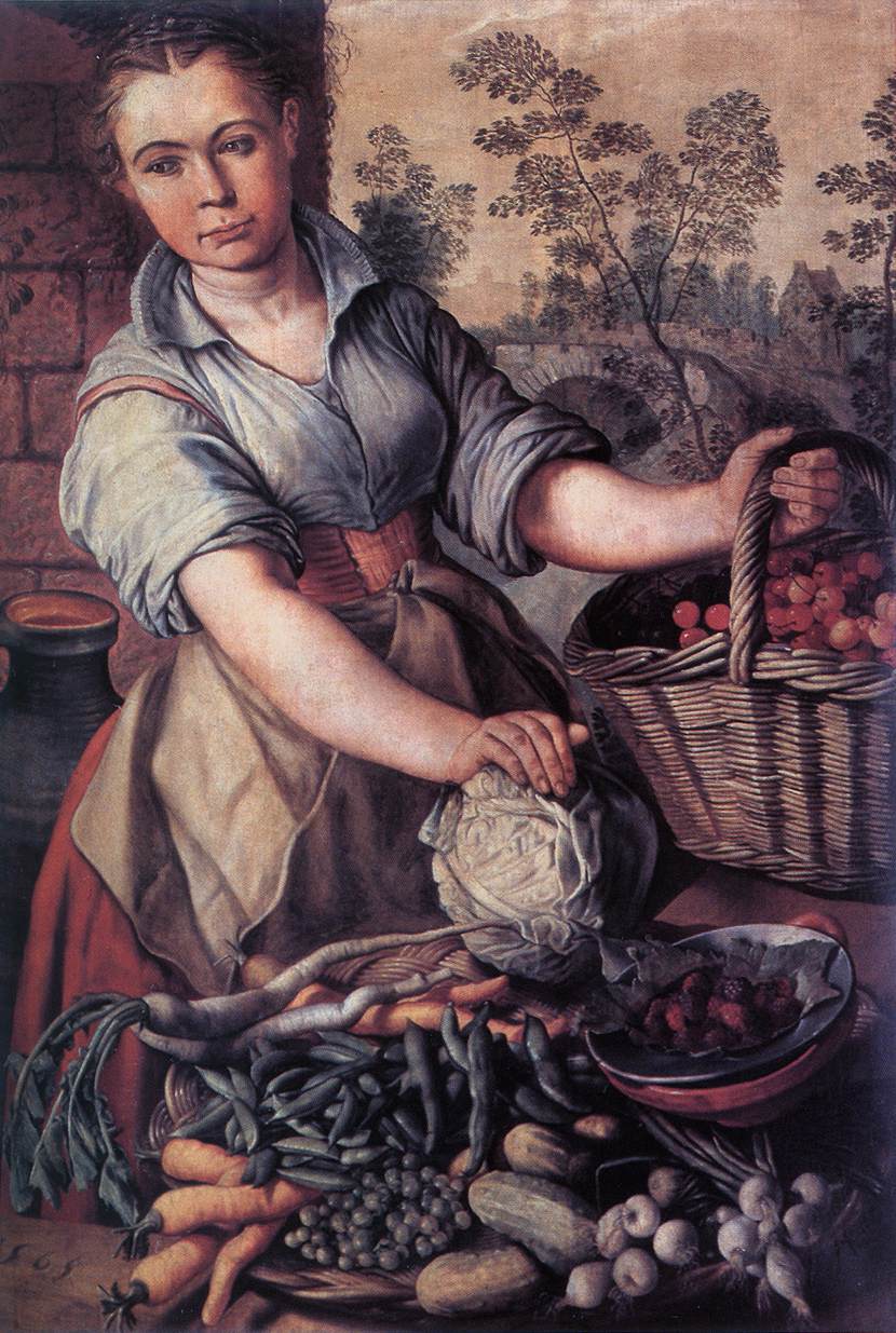 Vegetable Seller Beuckelaer — Joachim Beuckelaer