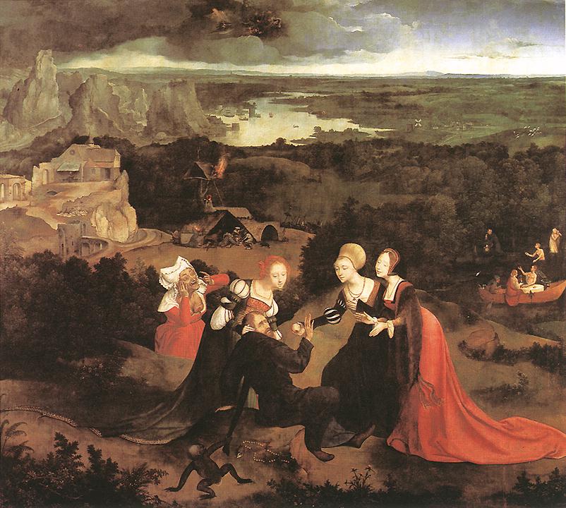 Tentacion De San Anthony Patenier — Joachim Patenier