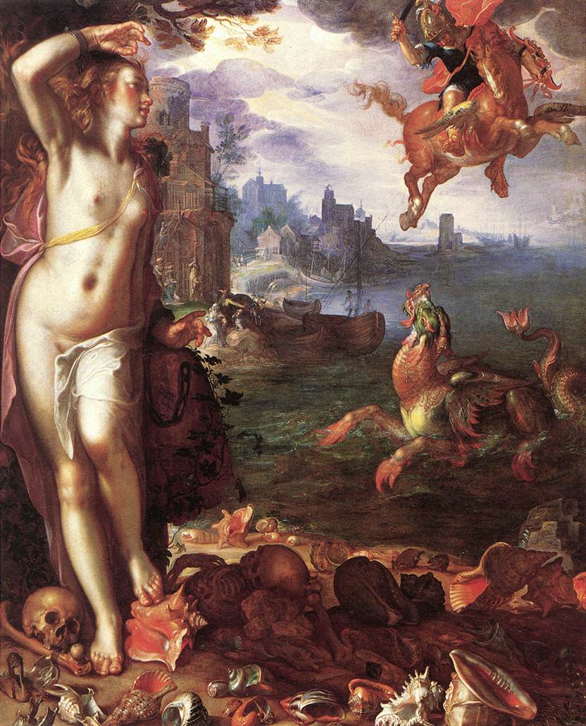 Perseus Y Andromeda Wtewael — Joachim Wtewael