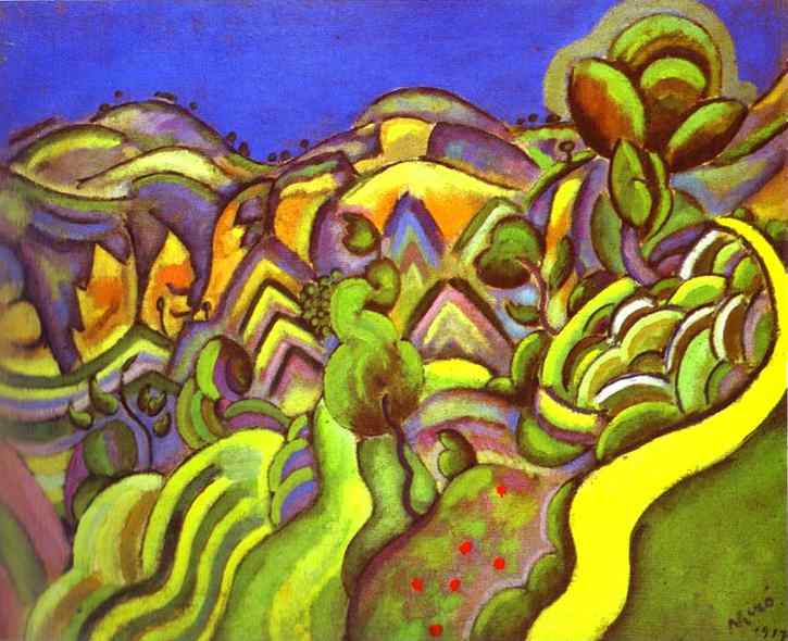Camino De Ciurana Miro — Joan Miro — Surrealismo