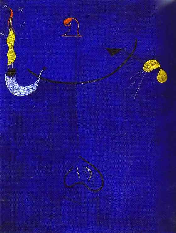 Campesino Catalan Con Una Guitarra Miro — Joan Miro — Surrealismo