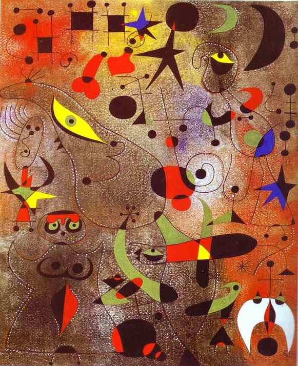 Constelacion El Despertar De La Aurorajpg Miro — Joan Miro — Surrealismo
