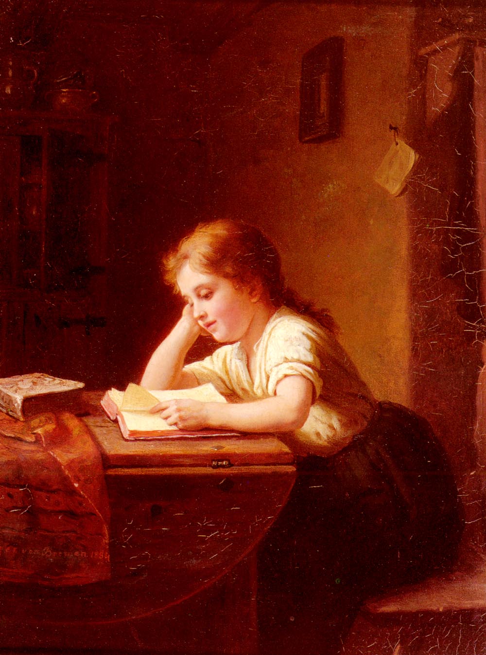 Leyendo Chica 2 Bremen — Johann Georg Meyer Von Bremen