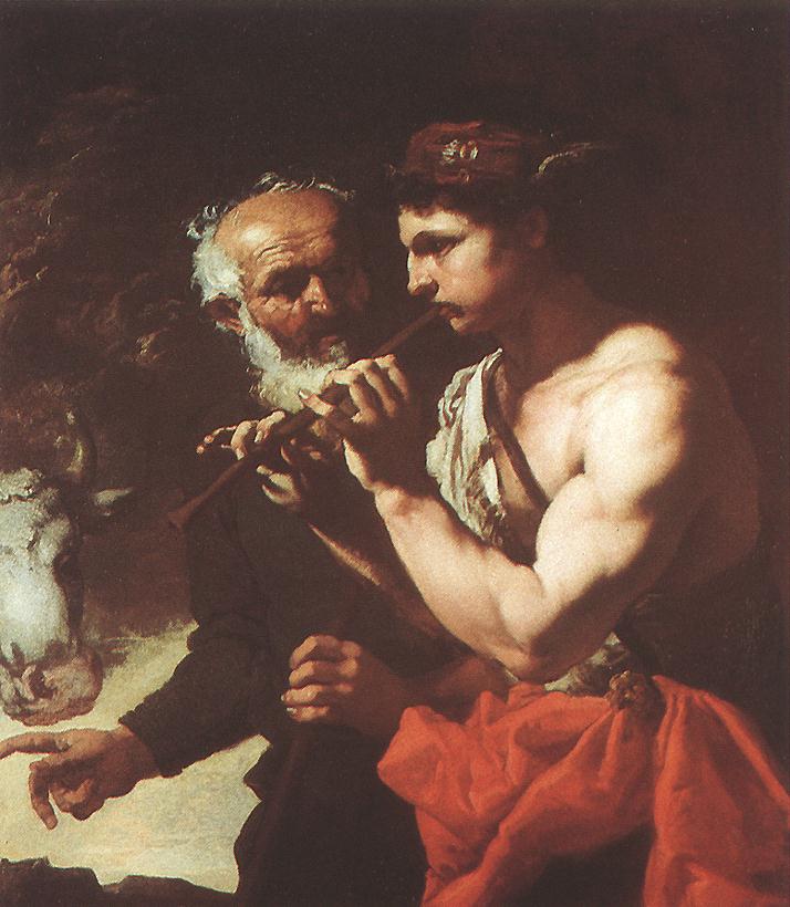 Mercury Piping Hacia Argus Loth — Johann Karl Loth