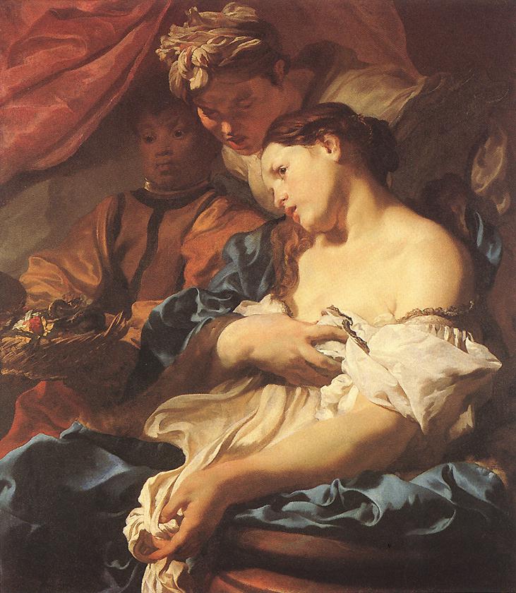 Muerte De Cleopatra Liss — Johann Liss