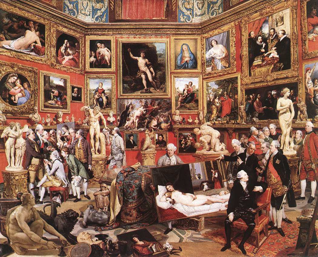 Tribuna De Galeria Uffizi Zoffany — Johann Zoffany