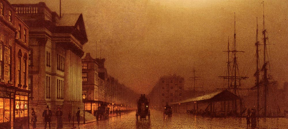 Liverpool Customs Casa Grimshaw — John Atkinson Grimshaw