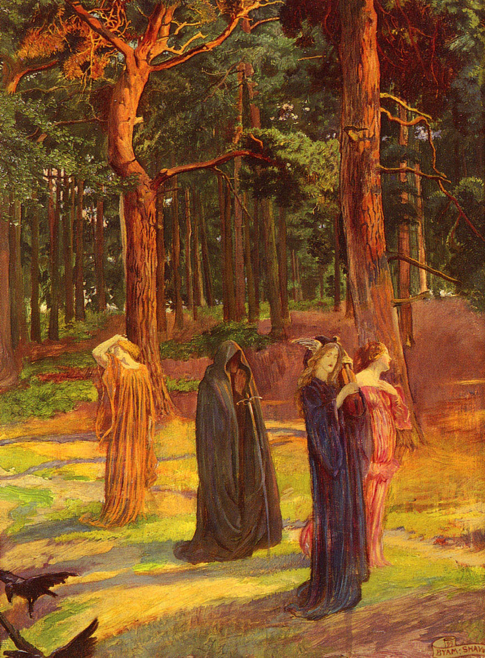 Dirge Shaw — John Byam Shaw