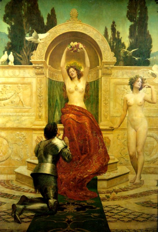 En Venusberg Tannhauser Collier — John Collier
