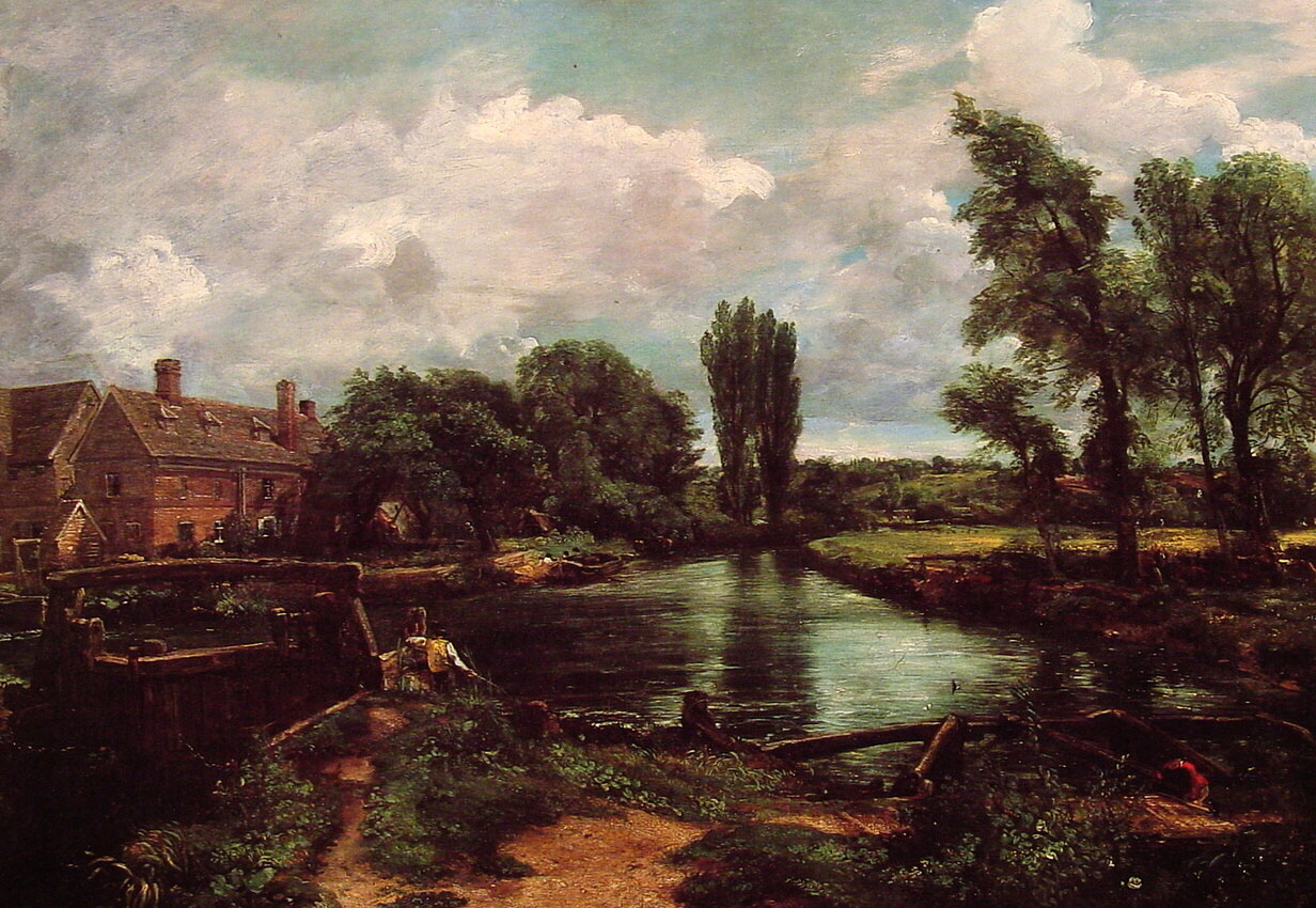 El carro de heno, John Constable