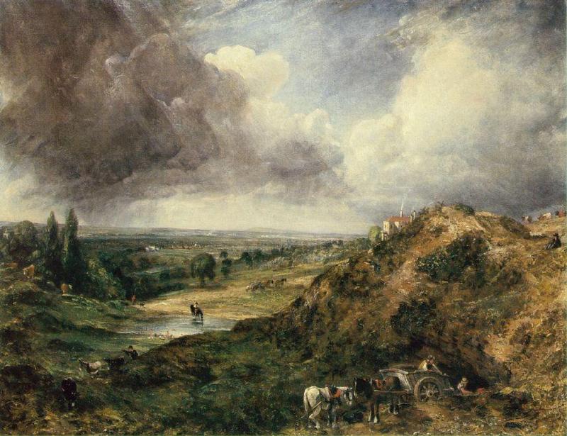 Branch Hill Pond Hampstead Heath Constable — John Constable