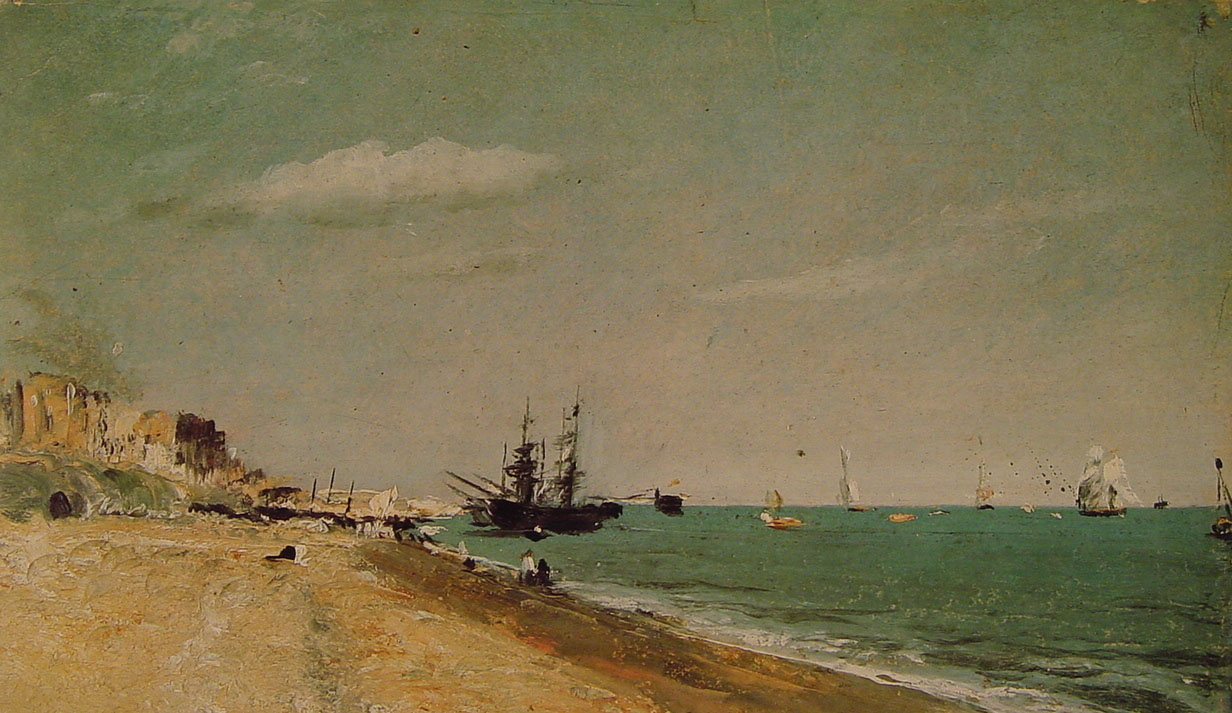 Brighton Playa Con Colliers Constable — John Constable