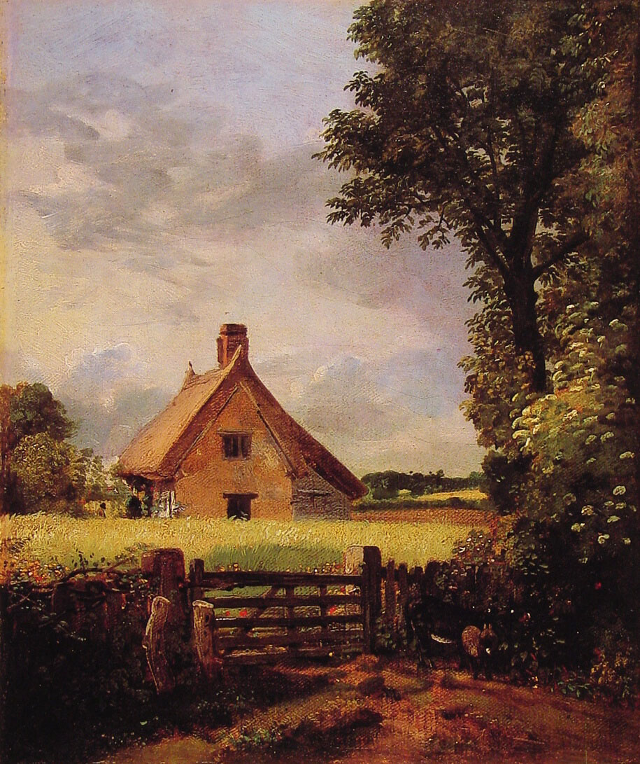 Cottage En Cornfield Constable — John Constable