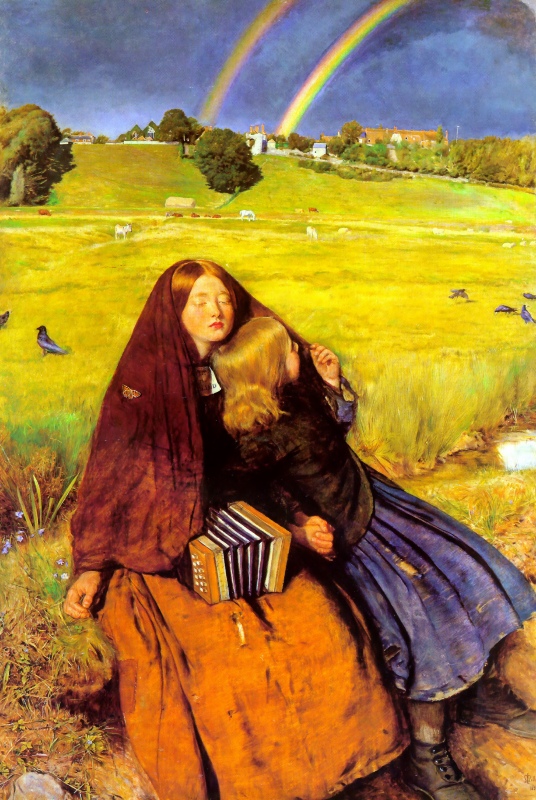 Blind Chica Millais — John Everett Millais