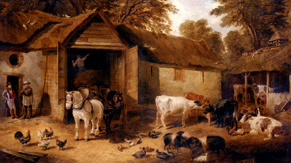Farmyard 1 Herring — John Frederick Jr Herring