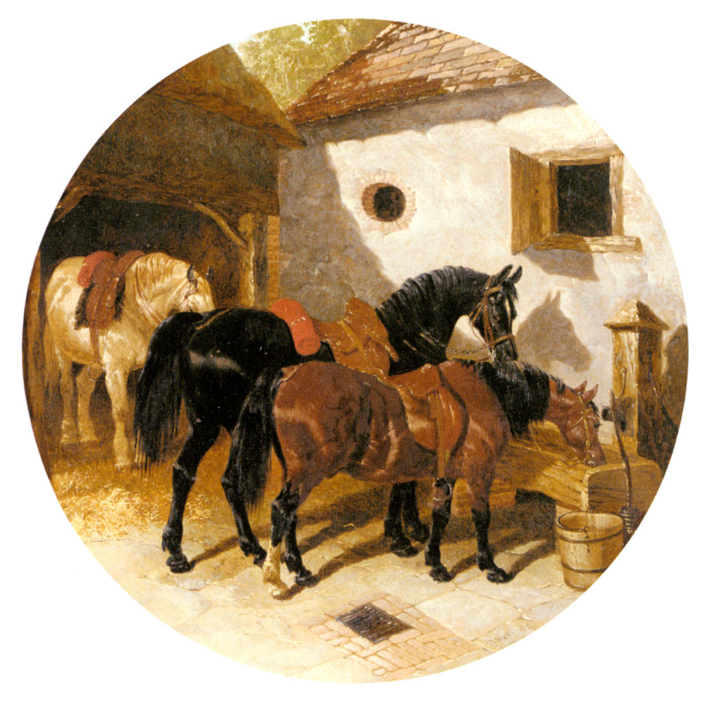 Farmyard 2 Herring — John Frederick Jr Herring
