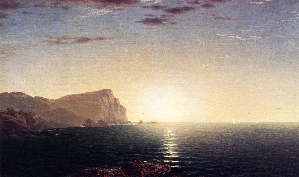 Nuevo Inglaterra Amanecer Kensett — John Frederick Kensett