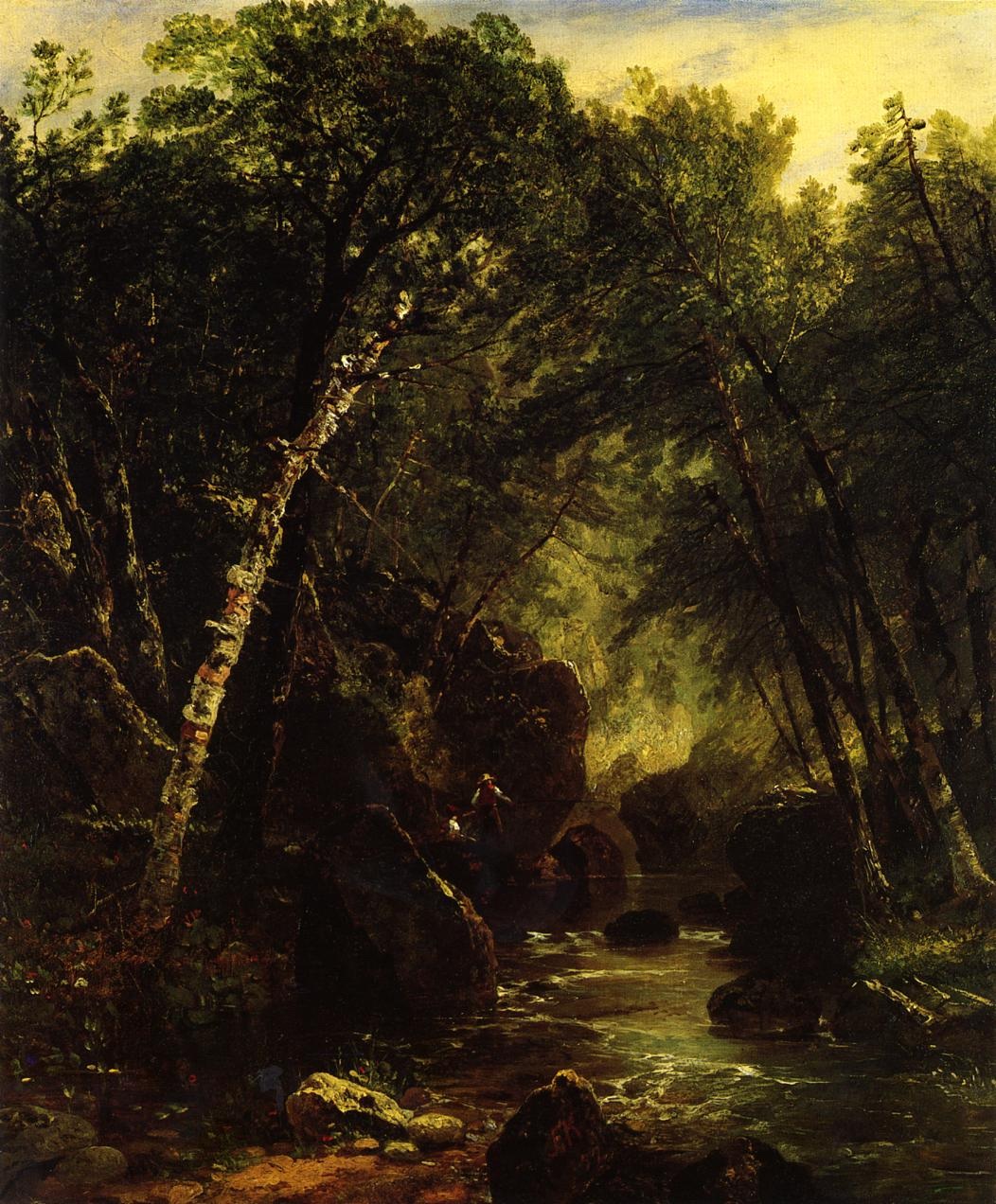 Trout Pescador Kensett — John Frederick Kensett