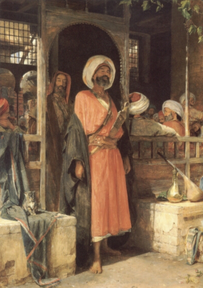 Puerta De Cafe En Cairo Lewis — John Frederick Lewis