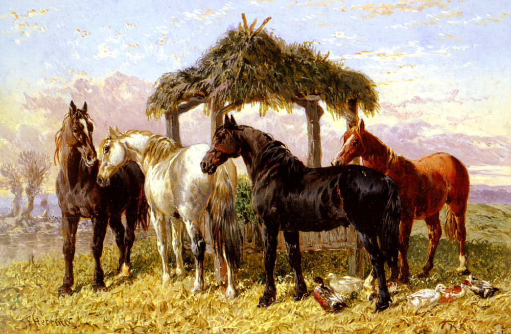 Caballos Y Ducks De Rio Herring — John Frederick Sr Herring