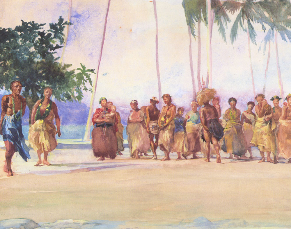 Fagaloa Bay Samoa Lafarge — John Lafarge