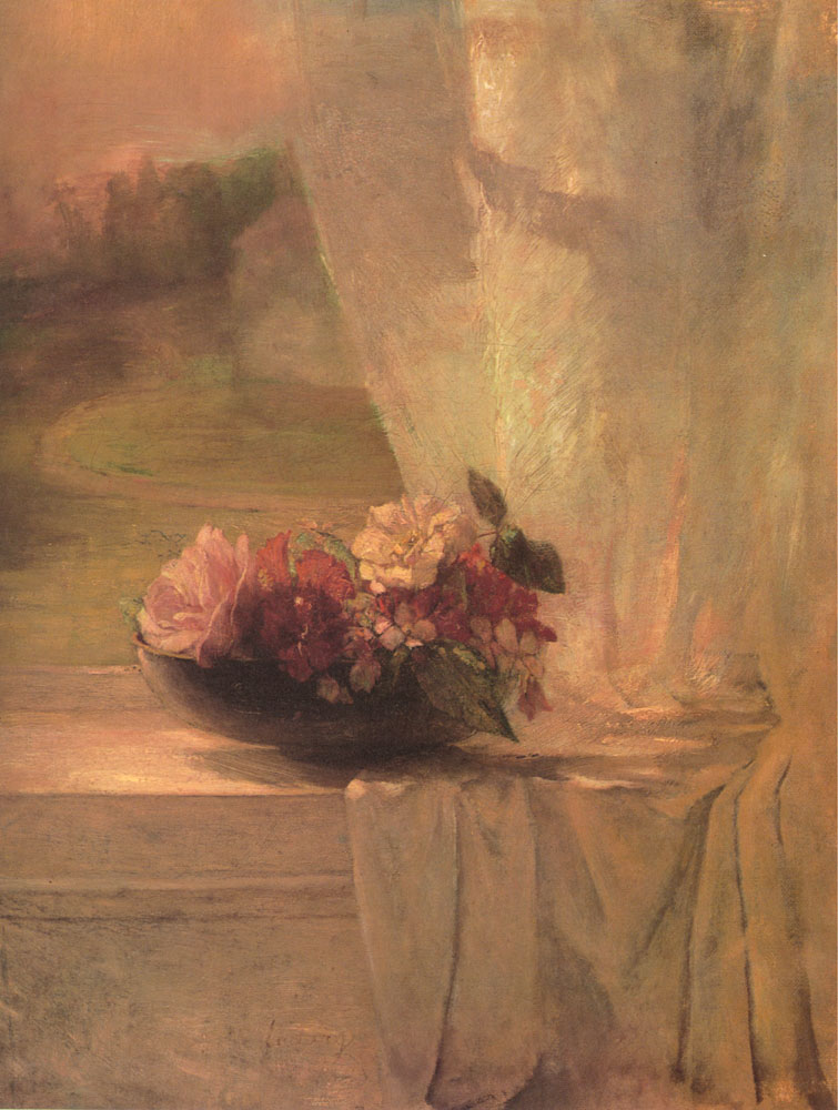 Flores En Persian Porcelain Agua Bol Lafarge — John Lafarge