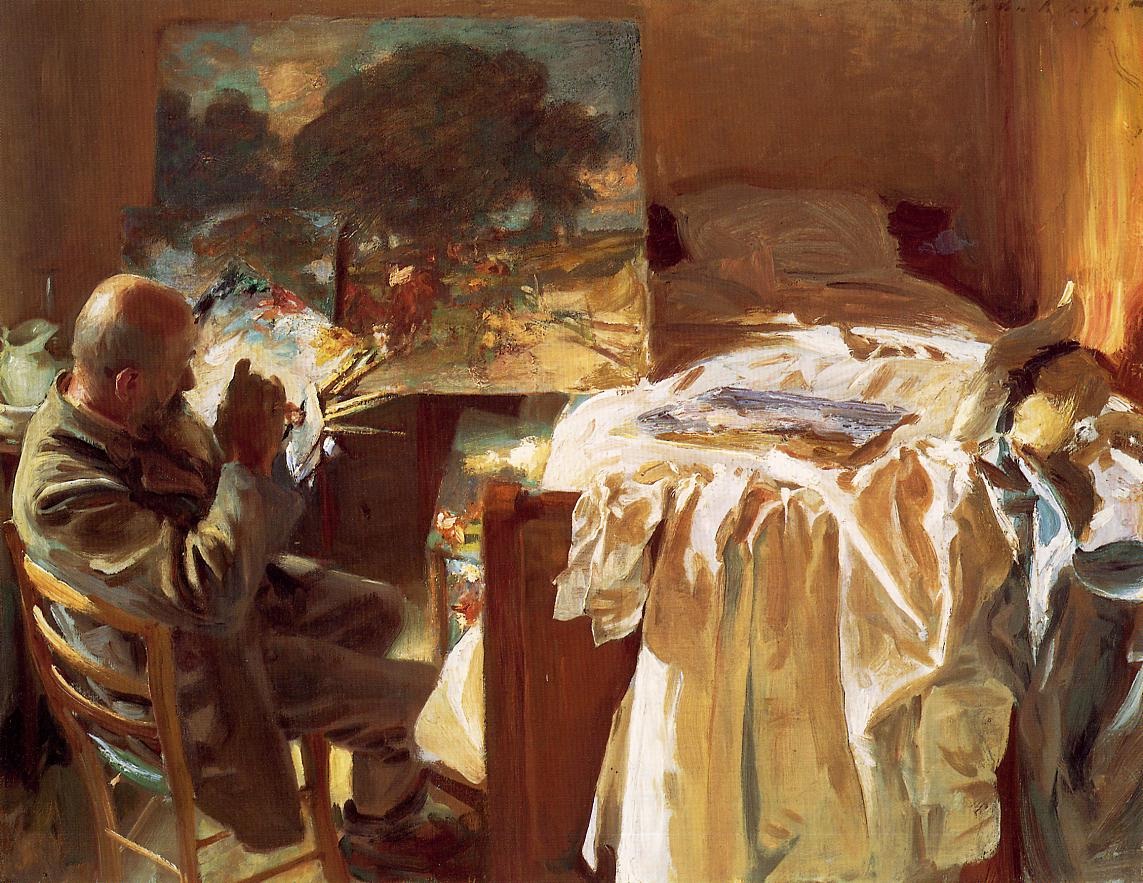 Artist En His Estudio Sargent — John Singer Sargent