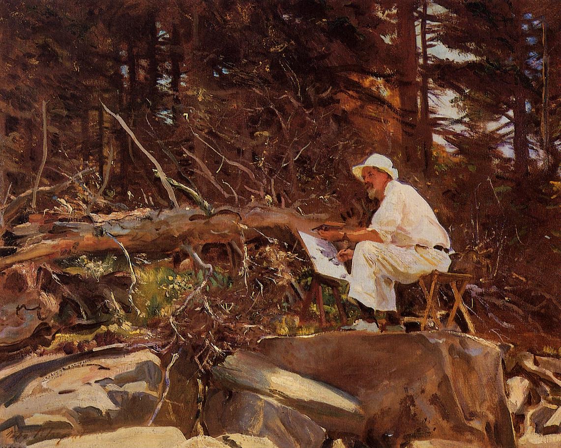 Artist Sketching Sargent — John Singer Sargent