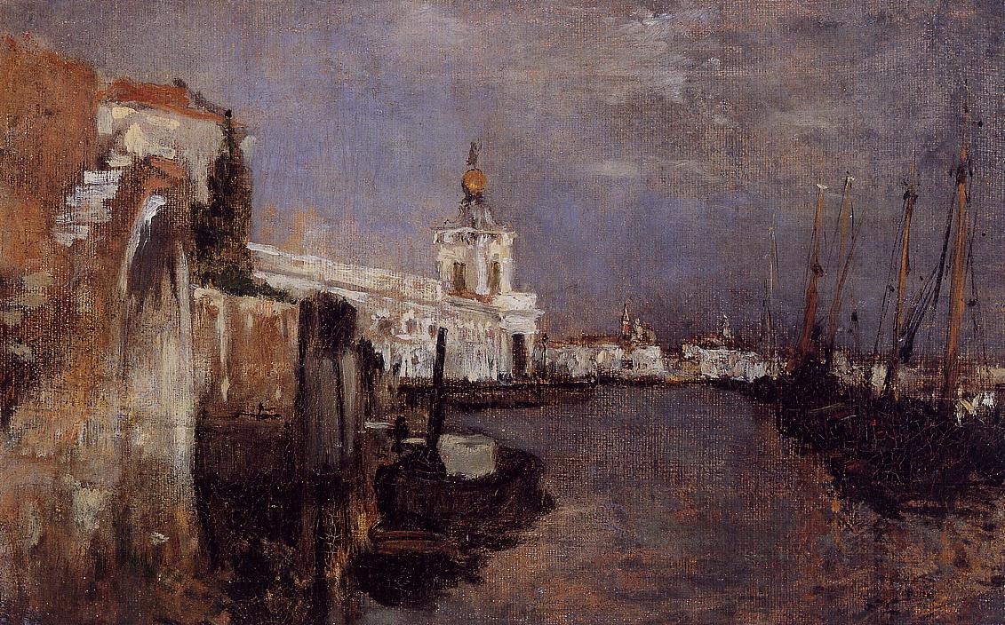 Canal Venice Twachtman — John Twachtman