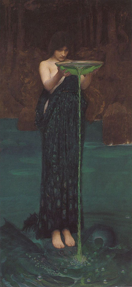 Circe ofreciendo la copa a Ulises, John William Waterhouse