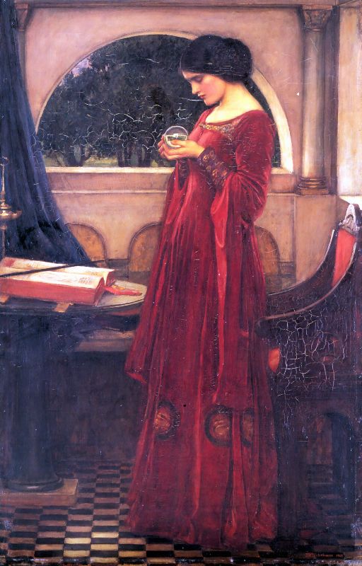Crystal Ball Waterhouse — John William Waterhouse