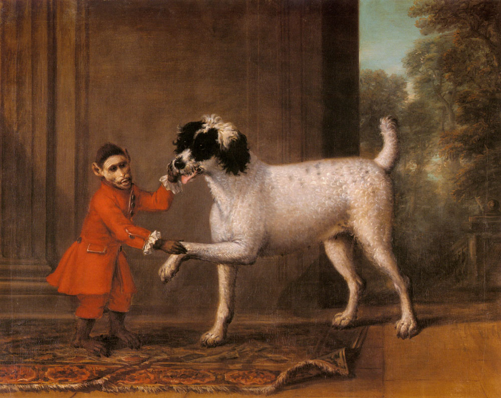 Favorite Poodle Y Monkey Belonging Hacia Thomas Osborn Wootton — John Wootton