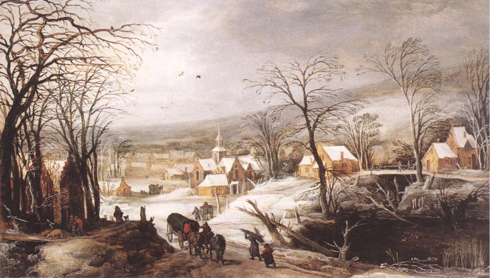 Invierno Paisaje Momper — Joos De Momper