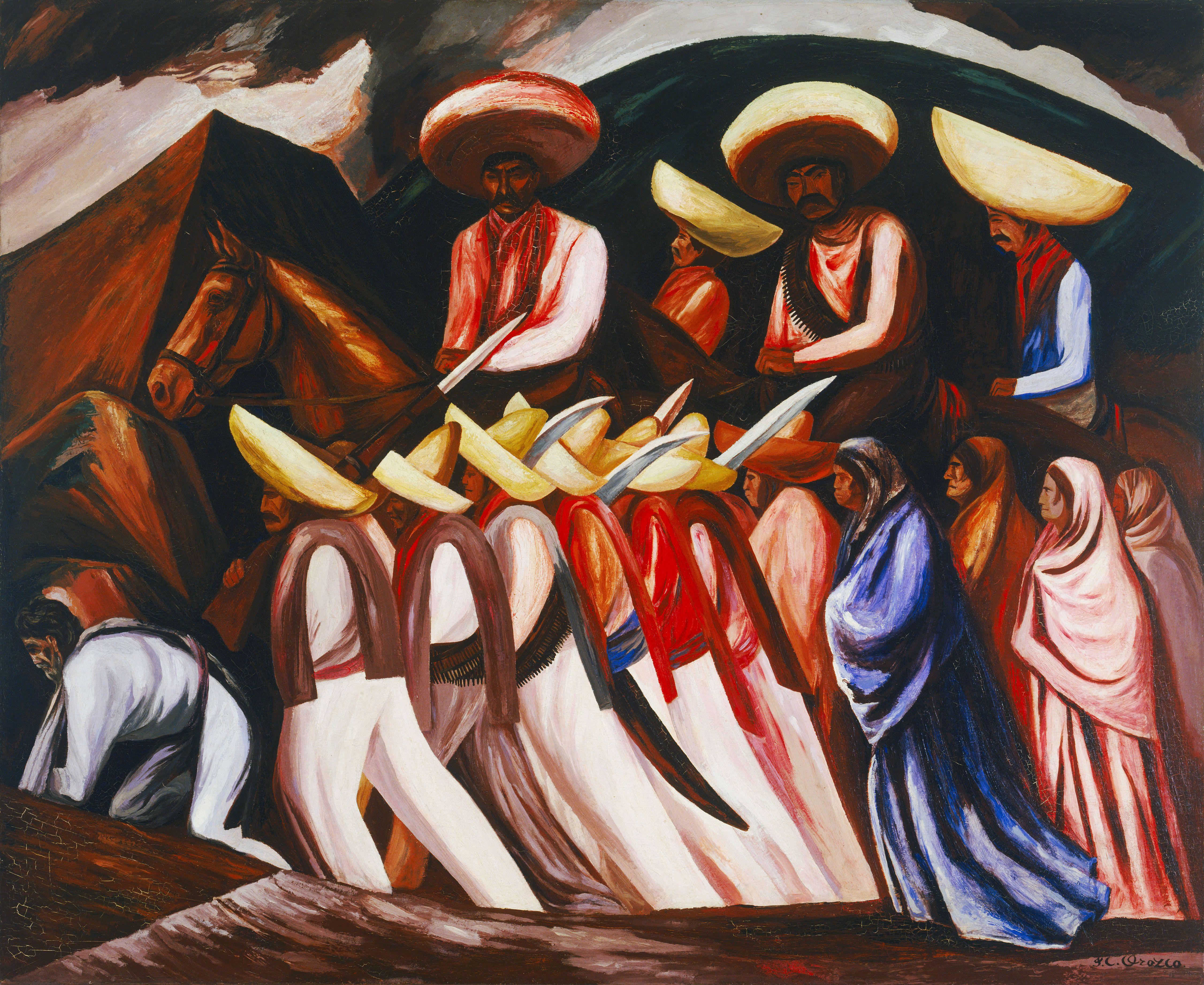 Zapatistas Orozco — Jose Clemente Orozco