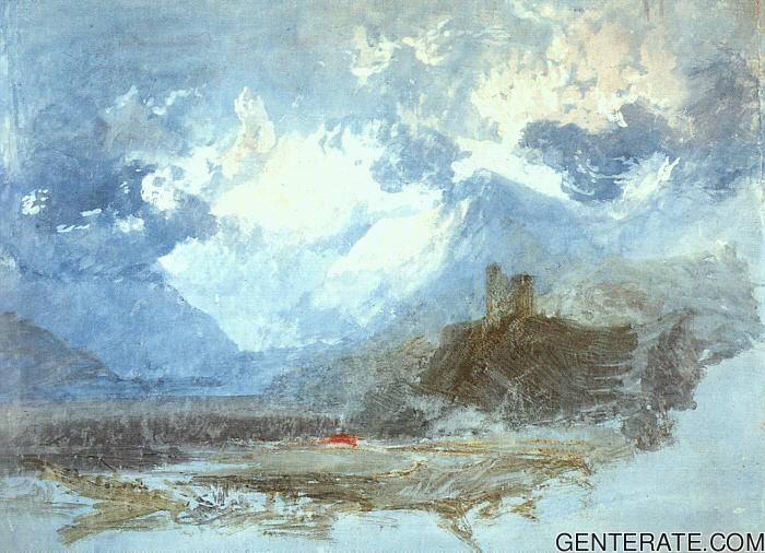 Dolbadern Castillo Turner — Joseph Mallord William Turner