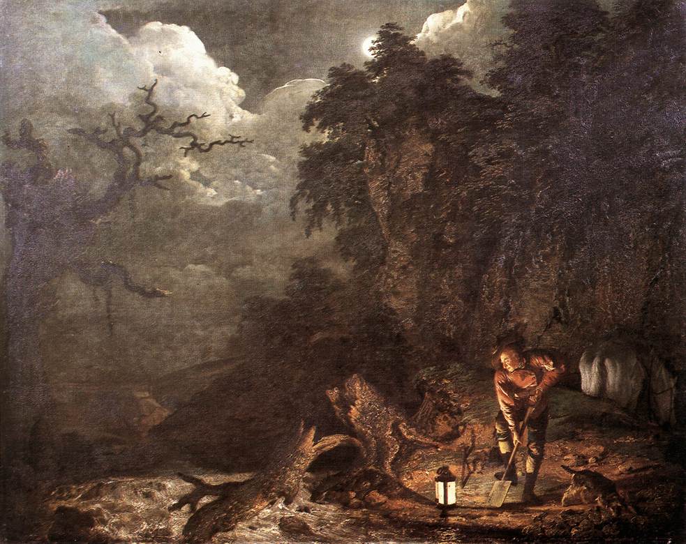 Earthstopper En Bank De Derwent Wright — Joseph Wright