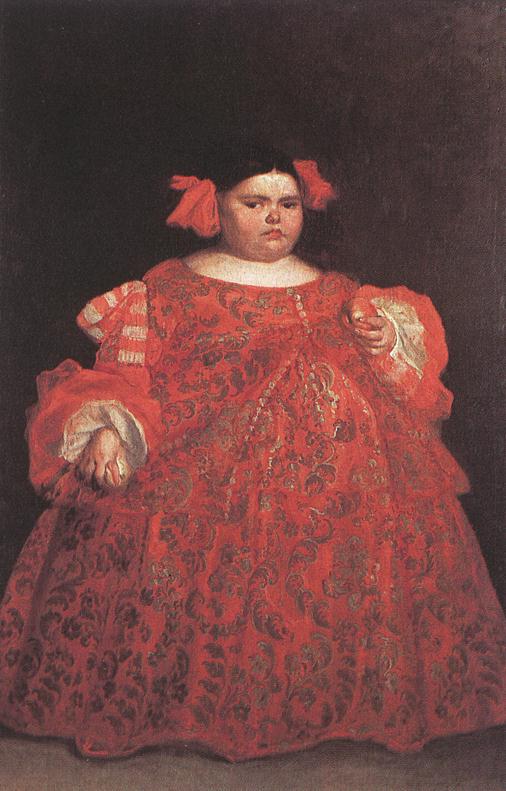Eugenia Martinez Valleji Called La Monstrua Miranda — Juan Carreno De Miranda
