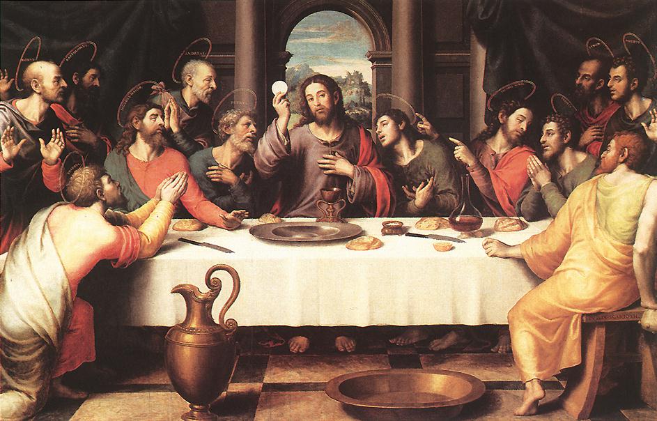 La Última Cena — Juan De Juanes