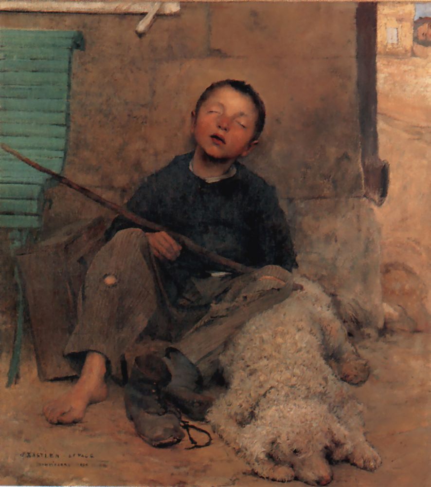 Blind Beggar Lepage — Jules Bastien Lepage