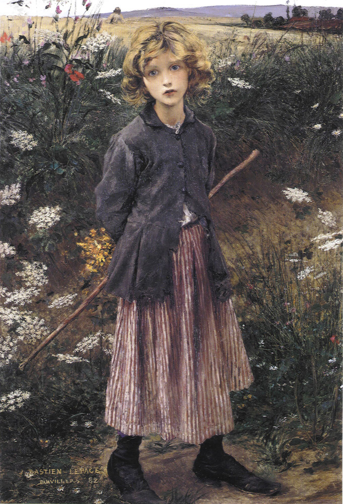 Joven Chica Lepage — Jules Bastien Lepage